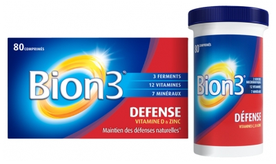 [844FgT8402034] Bion 3 Défense 80 Comprimés