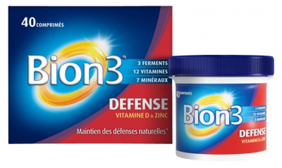 [844FgT8402035] Bion 3 Défense 40 Comprimés
