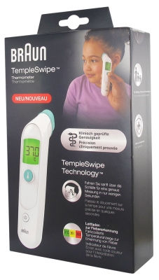 [844FgT8402526] Braun TempleSwipe Thermomètre Temporal BST200