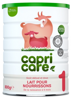 [844FgT8402642] Capricare Lait pour Nourrissons 1 de 0 à 6 Mois 800 g