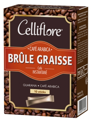 [844FgT8402972] Celliflore Café Arabica Brûle-Graisse 10 Sticks