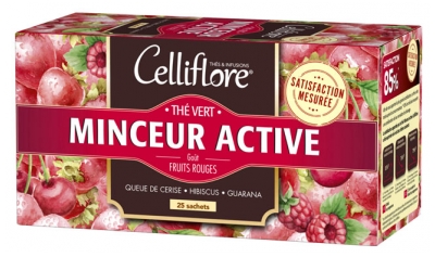 [844FgT8402975] Celliflore Thé Vert Minceur Active 25 Sachets