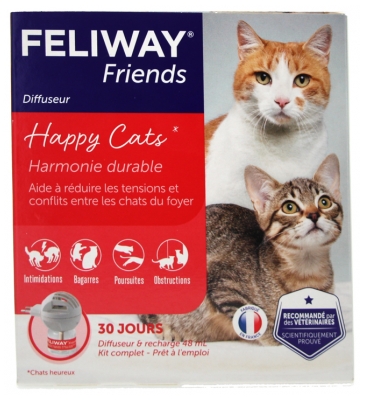 [844FgT8403028] Ceva Feliway Friends Starter Kit