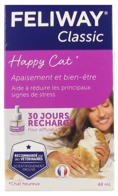 [844FgT8403031] Ceva Feliway Classic Recharge 48 ml