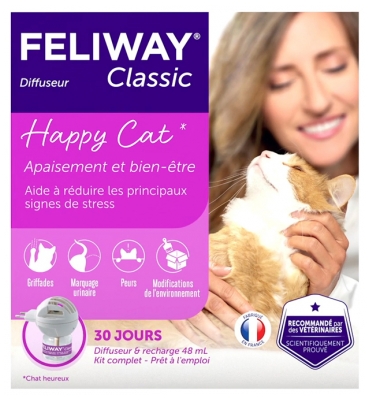 [844FgT8403032] Ceva Feliway Classic Starter Kit