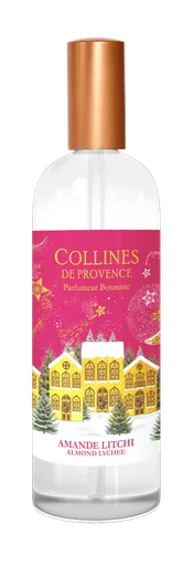 Parfum d'Intérieur Amande Litchi 100ml Collines de Provence