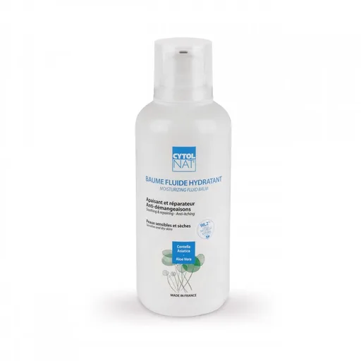 Baume Fluide Hydratant Soin Corps pour Peaux Sensibles et Très Sèches 400 ml Cytolnat
