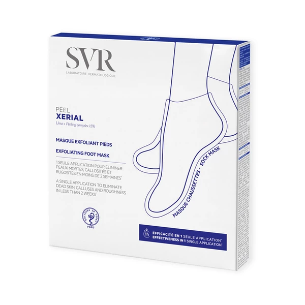 [844FgT8201444] SVR Xérial peel masque chaussette exfoliant pieds