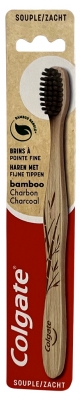 [844FgT8420174] Colgate Brosse à Dents Bamboo Charbon Souple