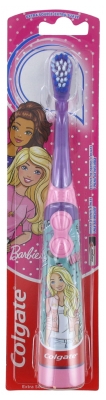 [844FgT8420176] Colgate Brosse à Dents Extra Souple à Piles Barbie