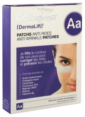 [844FgT8420180] Collagena Dermalift 14 Patchs Anti-Rides