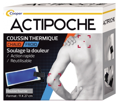 [844FgT8420229] Cooper Actipoche 1 Poche Thermique 11 x 27 cm
