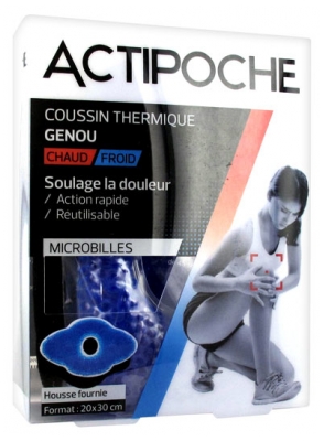 [844FgT8420231] Cooper Actipoche Genou Microbilles 1 Coussin Thermique