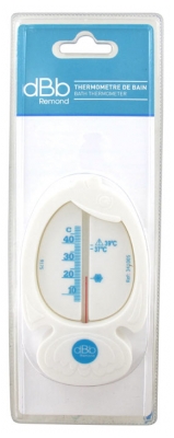 [844FgT8420479] dBb Remond Thermomètre de Bain Poisson Blanc