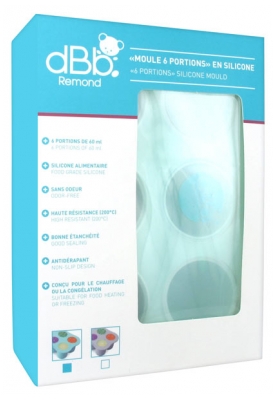 [844FgT8420484] dBb Remond Moule 6 Portions en Silicone