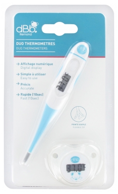 [844FgT8420509] dBb Remond Duo Thermomètres