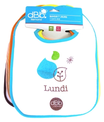 [844FgT8420511] dBb Remond Bavoirs 7 Jours 4 Mois et +