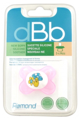 [844FgT8420518] dBb Remond Sucette Silicone Spéciale Nouveau-Né 0-4 Mois