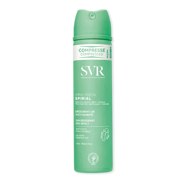 [844FgT8201487] SVR Spirial déodorant végétal spray compressé efficacité 24h