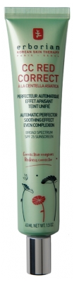 [844FgT8425585] CC Red Correct à la Centella Asiatica 45 ml Erborian