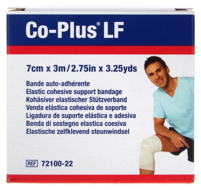 [844FgT8425790] Essity Co-Plus LF Bande Auto-Adhérente 7 cm x 3 m
