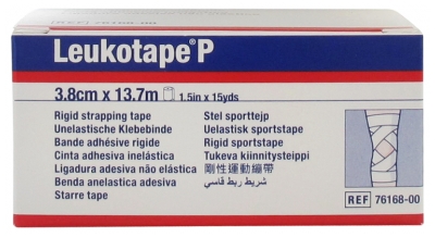 [844FgT8425818] Essity Leukotape P Bande Adhésive Rigide 3.8 cm x 13.7 m