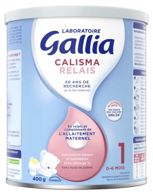 [844FgT8434575] Gallia Calisma Relais 1er Âge 0-6 Mois 400 g