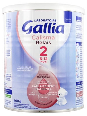 [844FgT8434579] Gallia Calisma Relais 2ème Âge 6-12 Mois 400 g