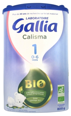 [844FgT8434588] Gallia Calisma 1er Âge 0-6 Mois Bio 800 g