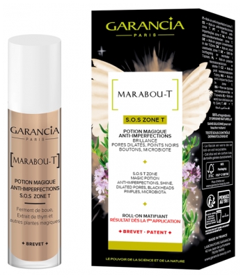 [844FgT8434725] Garancia Marabou-T S.O.S Zone T Roll-On Matifiant 10 ml