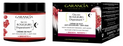 [844FgT8434728] Garancia Que Mes Rougeurs Disparaissent Crème de Nuit Anti-Rougeurs + Anti-Âge 50 ml