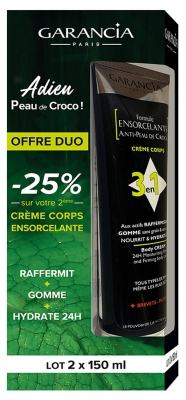 [844FgT8434760] Garancia Ensorcelante Formule Anti-Peau de Croco 3en1 Lot de 2 x 150 ml