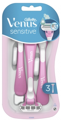 [844FgT8435018] Gillette Venus Sensitive 3 Rasoirs