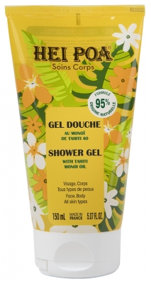 [844FgT8440987] Hei Poa Gel Douche au Monoï de Tahiti AO 150 ml