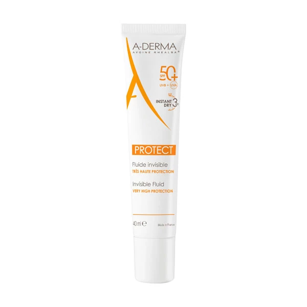 Solaire Protect Fluide Invisible SPF50+ 40ml A-Derma