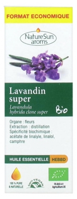 [844FgT8477693] NatureSun Aroms Huile Essentielle Lavandin Super (Lavandula hybrida clone super) Bio Format Economique 30 ml