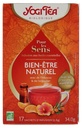 Yogi Tea Pour les Sens Bien-Être Naturel Bio 17 Sachets