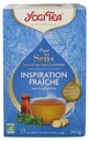Yogi Tea Pour les Sens Inspiration Fraîche Bio 17 Sachets