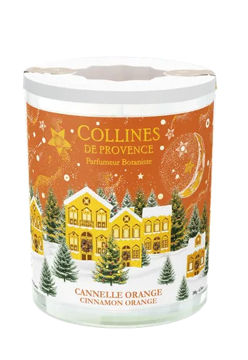 Bougie Parfumée Cannelle Orange Collines de Provence