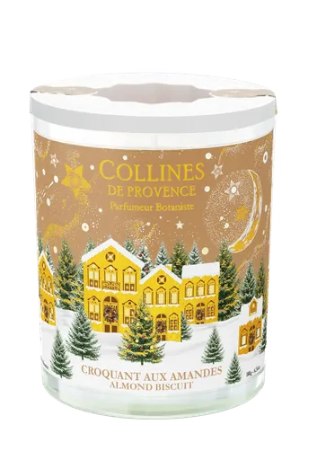 Bougie Parfumée Croquant aux Amandes Collines de Provence