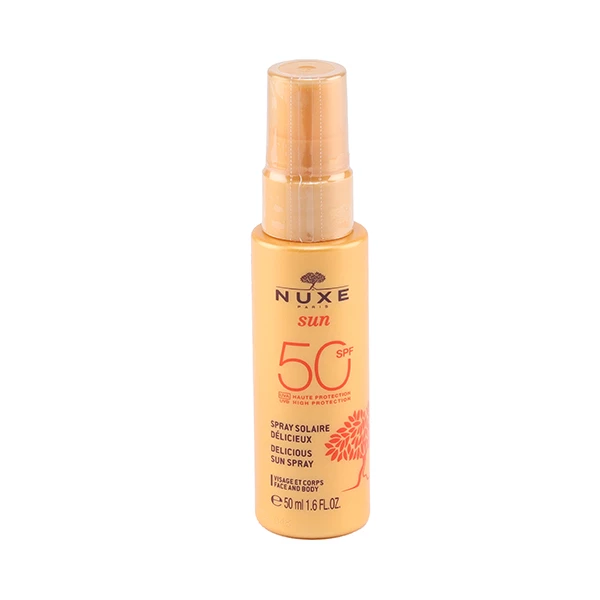 [844FgT8202221] Sun spray solaire délicieux SPF 50 Nuxe