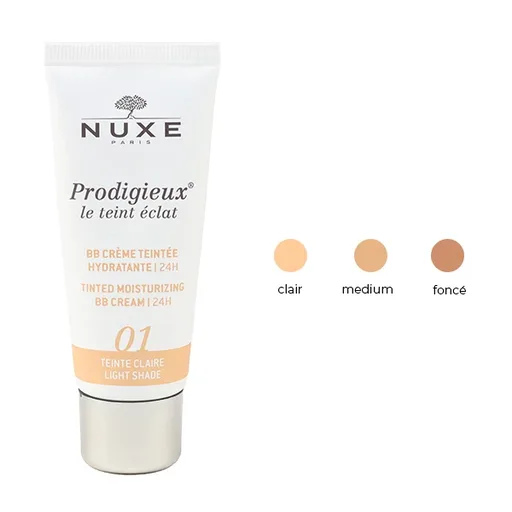 Prodigieux Le teint Eclat BB Crème Teintée Hydratante Nuxe 