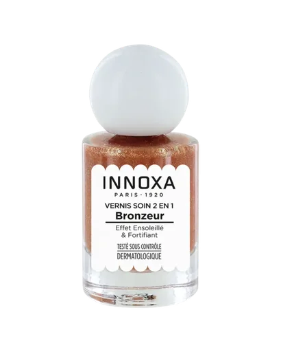 Vernis Soin 2en1 Bronzeur 10ml Innoxa
