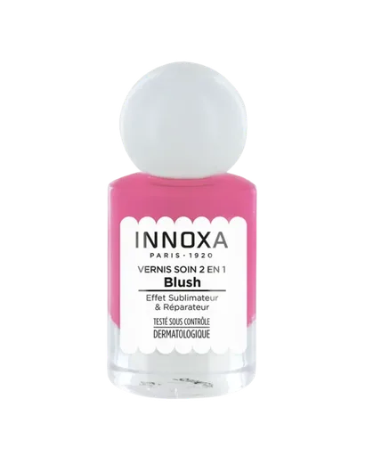 Vernis à Ongles Soin 2en1 Blush 10ml Innoxa