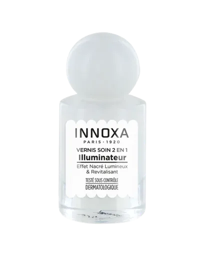 Vernis à Ongles Soin 2en1 Illuminateur 10ml Innoxa