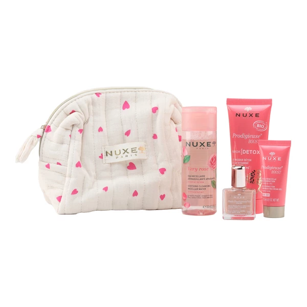 [844FgT8202252] Trousse Mes essentiels Pink Nuxe