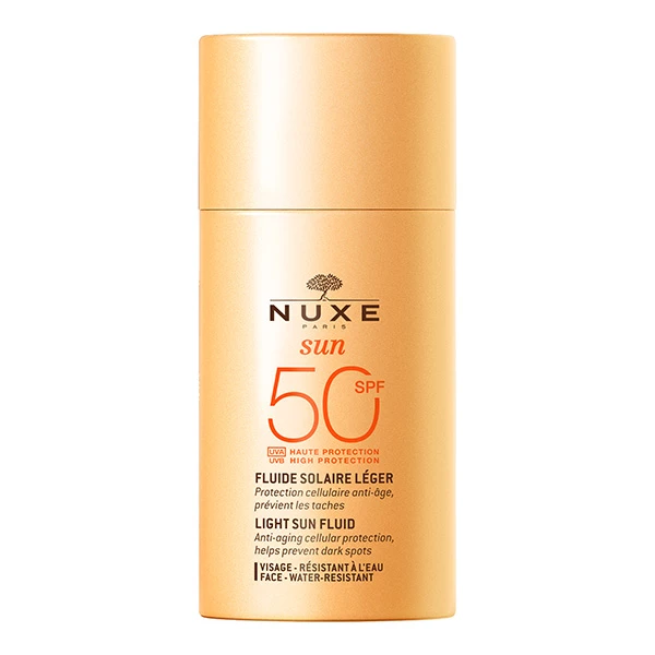 [844FgT8202261] Nuxe Sun Fluide solaire léger visage SPF 50