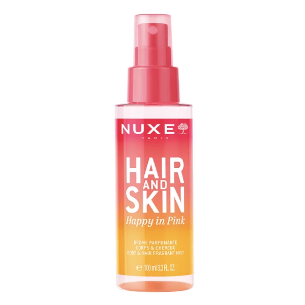 [844FgT8202273] Nuxe Hair and Skin brume parfumante Happy in Pink