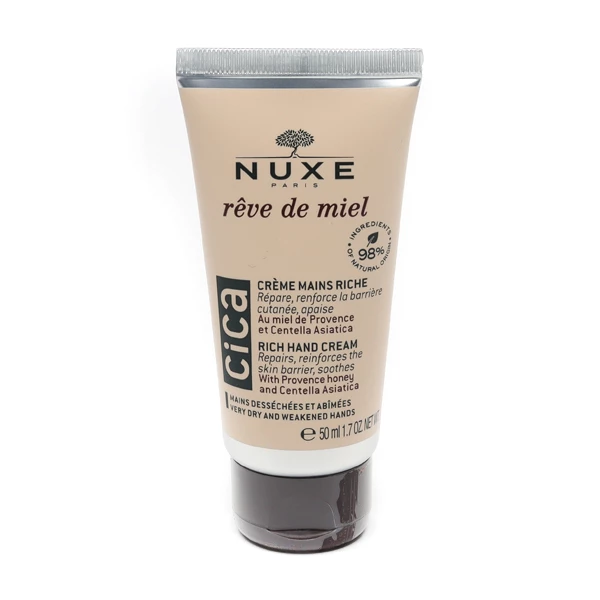 [844FgT8202279] Nuxe Rêve de Miel Crème mains riche Cica