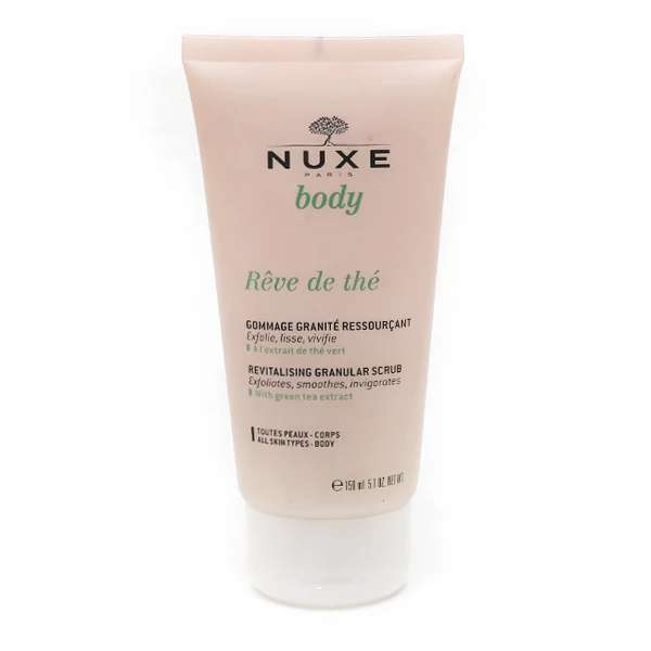 [844FgT8202295] Nuxe Body Rêve de Thé Gommage granité ressourçant